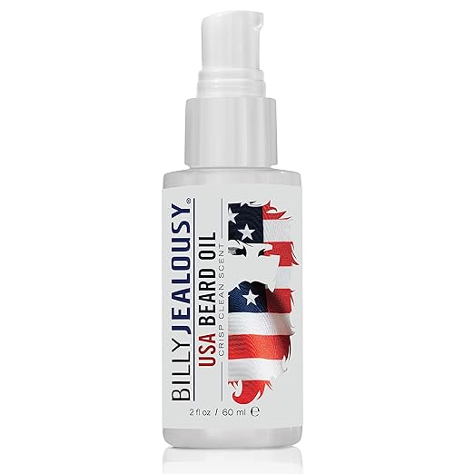 Billy Jealousy Beard Oil for Men Lightweight Low Shine and Hydrating Beard Moisturizer for Softer Hair Helps Prevent Itching and Flakes