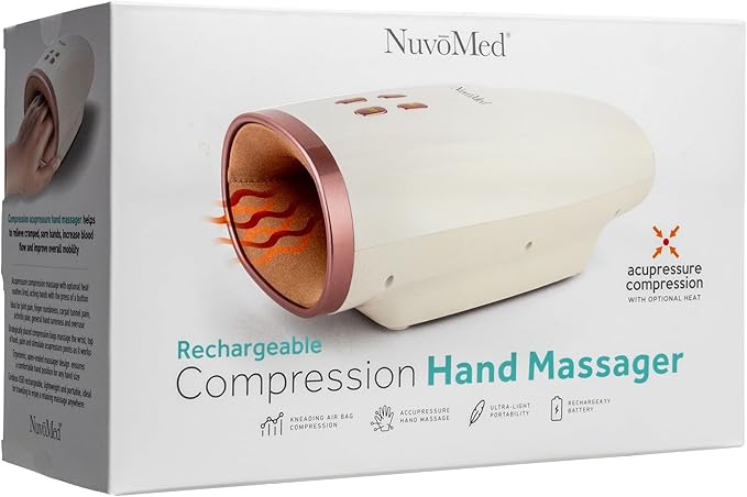 NuvōMed Cordless Heat Therapy Hand Massager