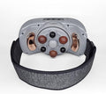 Electric Abdominal Massager with Heating Forward &amp Reverse Rotation 3 Adjustable Intensity Levels Waist &amp Abdomen Dual-Use Constant Temperature Hot Compress