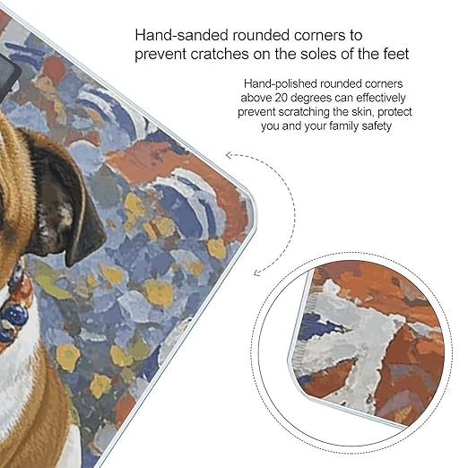 English-Bulldog Bathroom Scale Ultra-Bright Liquid Crystal Screen Weight Scale Accurate Bathroom Body Scales for Body Weight Bathroom Pet Home Bedroom Gift-Giving