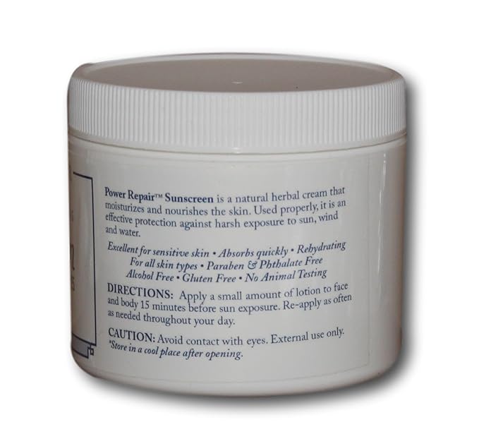 by Super Salve 6oz Natural sunscreen packed with antioxidants
