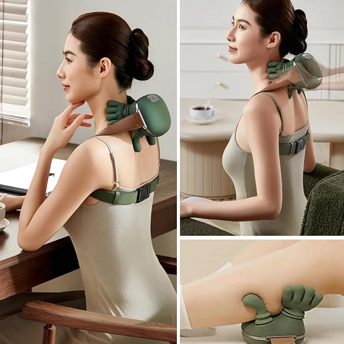 [Sale] Neck and Back Massager with Heat &amp 4D Kneading Siasoo and Shiatsu Deep Tissue Wireless Massager for Shoulder Cervical Pain Relief Portable Rechargeable (Updated 2026 Version) As Seen On T