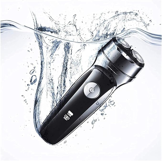 Men's Rotary ShaversMen for Electric Shaver Trimmer360 Degree Floating ShavingWet and Dry Rechargeable Mens Rotary Shaver with Pop-up Beard Trimmer