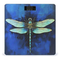 Blue Dragonfly Scale for Body Weight Highly Accurate Digital Bathroom Body Scale Digital Bathroom Scales for People Anti-Slip Large LCD Display Smart Scales