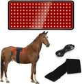 GOURIXIN Red Light Therapy Belt for Dogs Horses Cats Pigs 660nm/850nm Adjustable Modes Red Light Infrared Therapy Device Wearable for Pets Back and Abdomen