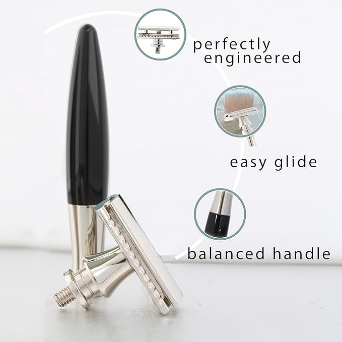 êShave Double Edge Razor Black