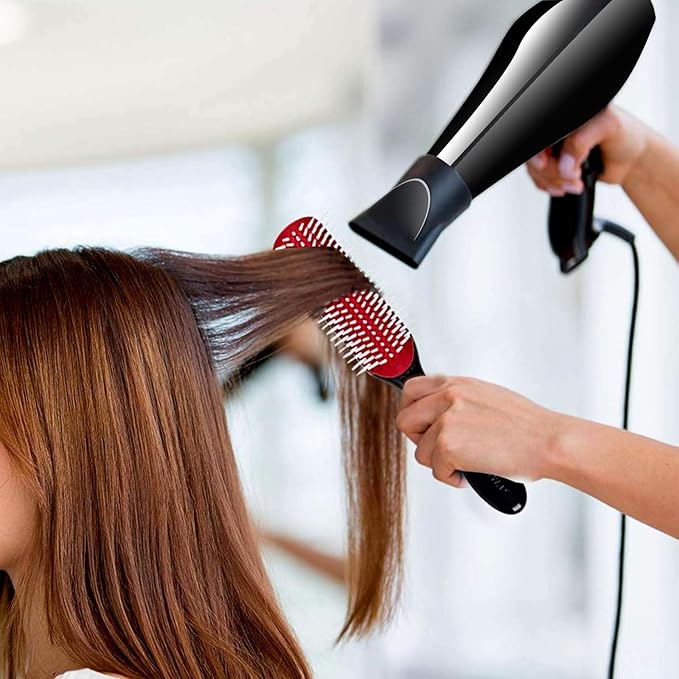 Professional Hair Dryer Blow Dryer Negative Ions 3500W Powerful Fast Drying Low Noise Long Cord Quick Dryer with Nozzle and Diffuser Hair Blow Dryer with 2 Speed and 3 Heat Settings