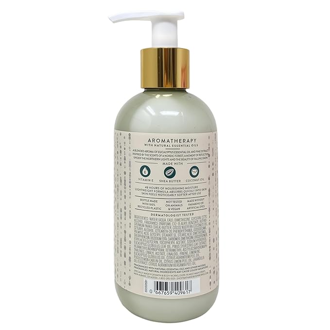 Bath &amp Body Works Aromatherapy Eucalyptus Pine - Ultimate Hydration Body Cream - Body Wash + Foam Bath - Essential Oil Perfume Mist - Moisturizing Body Lotion with a Fresh Forest Bar Soap