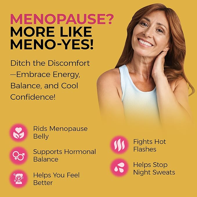 Lubracil Menopause Gummies for Women Perimenopause Supplements with Black Cohosh &amp Ashwagandha Hot Flashes Night Sweats Hormonal Balance 180 Gummies (Pack of 2)