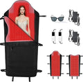 Red Light Therapy Mat for Full Body 75*35 Red Light Therapy Blanket with 2704 LEDs and Controller 660nm&amp850nm Near Infrared Light Therapy 3in1 LEDs Light Blanket for Back Waist Belly Joint Mu