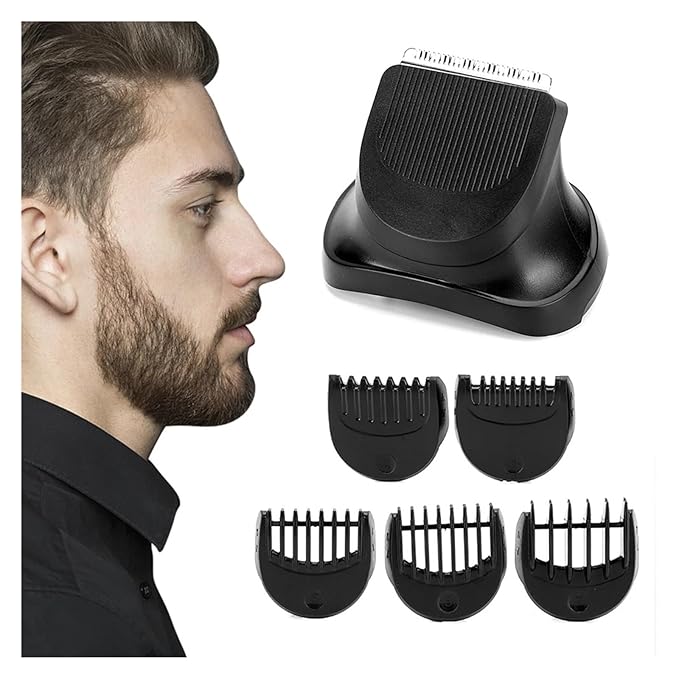 Series 3 Trimmer Head With 5 Limit Combs Electric Razor Head Replace Shaver Head For 380s‑4 3040 3045 300s 301s 310s 3000s