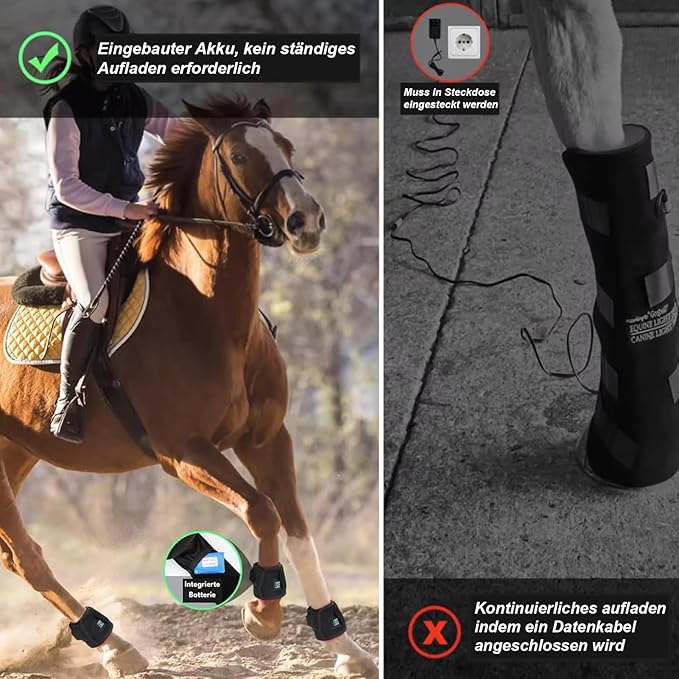 LED Red Light Therapy Device for Horse Hoof Infrared Horse Care Therapy Wrap Red Light Therapy for Horses for Horse Wounds and cuts Joint Pain Relief