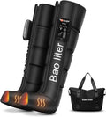 Leg Compression MassagerSequential Pressure Boots with HeatCordless Air Compression Recovery System for Athletes - Circulation and Edema RLS Swelling Pain Relief