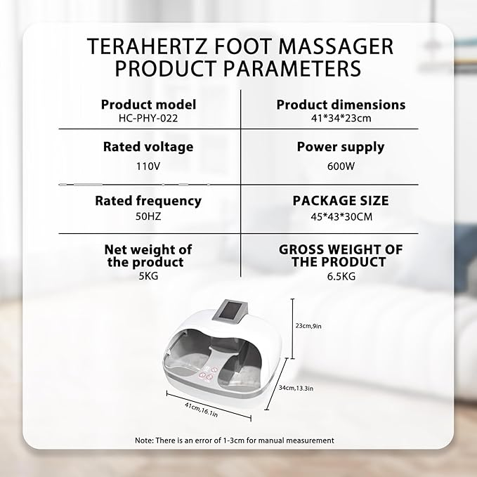 Terahertz Foot Massager Health Physiotherapy Instrument Magnetic Pulse Measuring Health Quantum Instrument with Belly Belt Work from Home Essentials