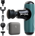 BOB AND BRAD Q2 Mini Massage Gun Pocket-Sized Deep Tissue Massager Gun Portable Percussion Muscle Massager Gun Ultra Small &amp Quiet Muscle Massage Gun with Carry Case -Green