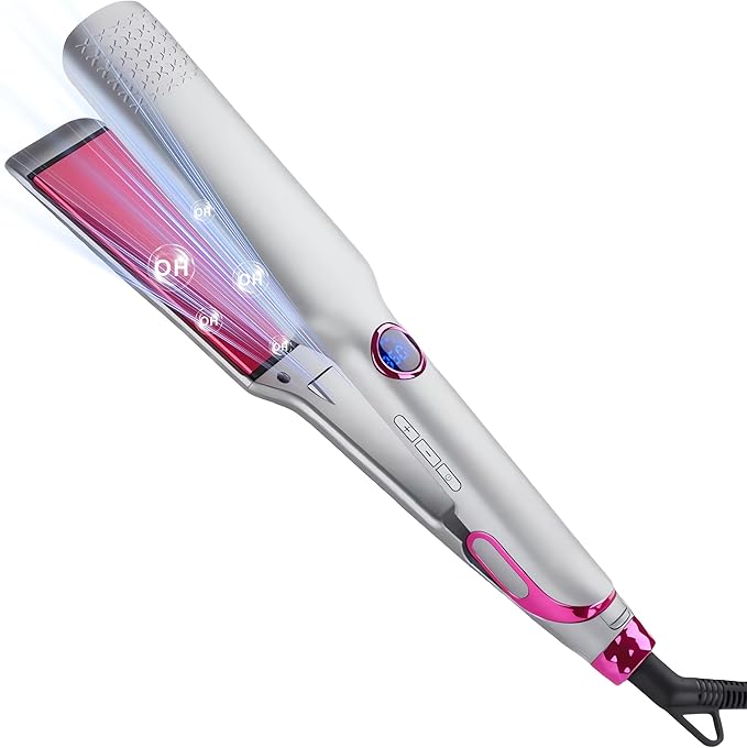 Titanium Flat Iron Hair Straightener Hair Straighteners for Women Fast Heating &amp 11 Temperature Settings