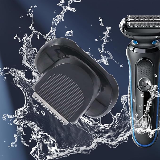 Beard Trimmer Attachment Fit for Br-aun Series 5 6 and 7 Electric Razors 1/2/3/5/7mm Replacement Shaver Guide Combs for 5018s 5020s 6075cc 7071cc 7075cc 7085cc 7020s 5050cs 6020s 6072cc