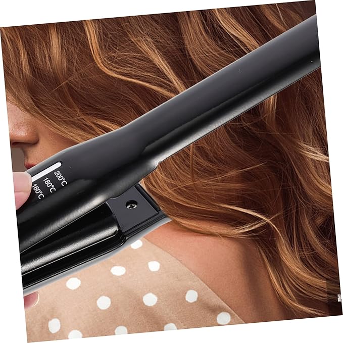 Wireless Hair Curler Straightener Portable Dual Voltage Hair Crimper Styling Tool