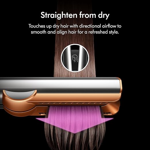 Dyson Airstrait™ Straightener Wet to Dry Hair Straightener No Heat Damage No hot Plates All Hair Types