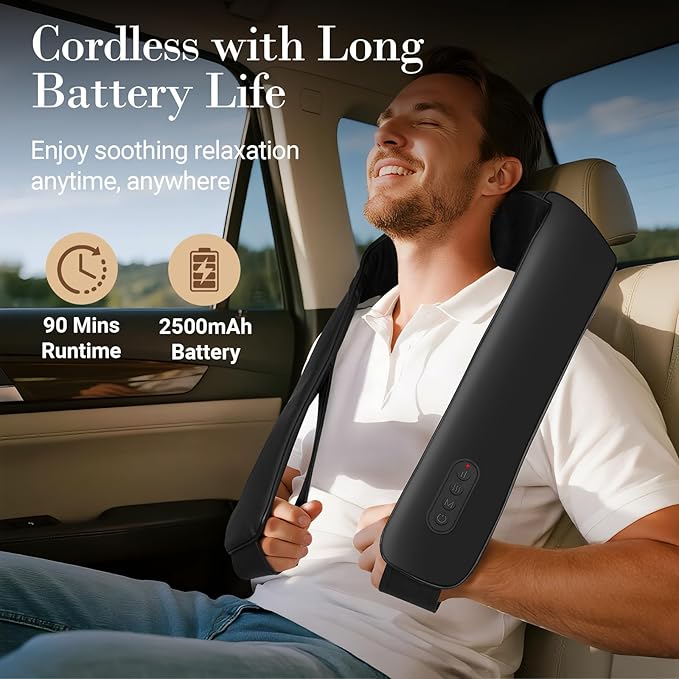 Back and Neck Massager Cordless Neck Massager