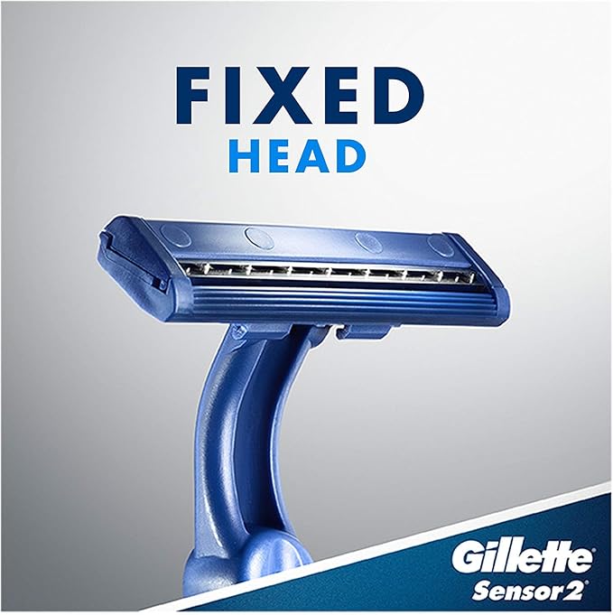 Gillette Sensor2 Disposable Razors 12 ea.(Pack of 2)
