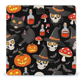 Energy Saving Scale Bathroom Weighing Scale Smart Scale for Body Weight Digital Halloween Gothic Witch Black Cat Bat Pumpkin Skull Mushroom