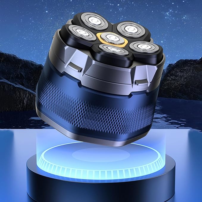 VEAREAR Head Shavers for Bald Men 6D Magnetic Ergonomic Electric Razor with LED Display IPX8 Waterproof Wet &amp Dry Use USB-C Rechargeable Hypoallergenic Skull Shaver Gift for Beloved Men
