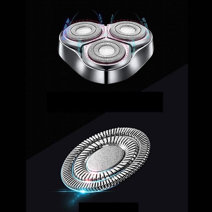 Electric Razor for Men Shavers for Men Rotary Shaver Razor Wet and Dry with Pop-Up Trimmer IPX7 Waterproof USB Rechargeable