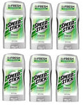 Mennen Speed Stick Deodorant for Men Fresh 3 Oz Pack of 6