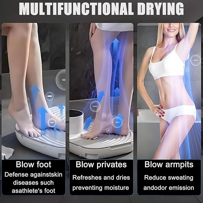 Professional Full Body Hair Dryer Heater with Clothes Drying Function 1500w Body Air Dryer After Shower Dual Speed Settings Silent 45db for Bathroom Home and Pool