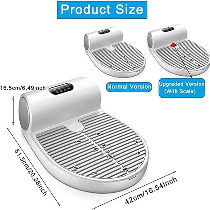 Full Body Dryer 1350W Negative Ion Body Heater with Touch Control Warm and Cool Air for Complete Body Care Ideal for Bathroom Home Hotel