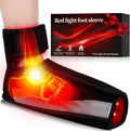 Red Light Therapy for Feet Infrared Light Therapy Feet Wrap with 660nm 850nm Near Infrared 5 Adjustable Brightness Timer 3 Modes for Foot Ankle Heel Up to Foot Size 12 Gift for Women Men