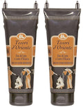 Tesori d'Oriente:Fior di Loto Lotus Flower and Acacia Milk Shower Cream 8.45fl.oz (250ml) Packages (Pack of 2) [ Italian Import ]