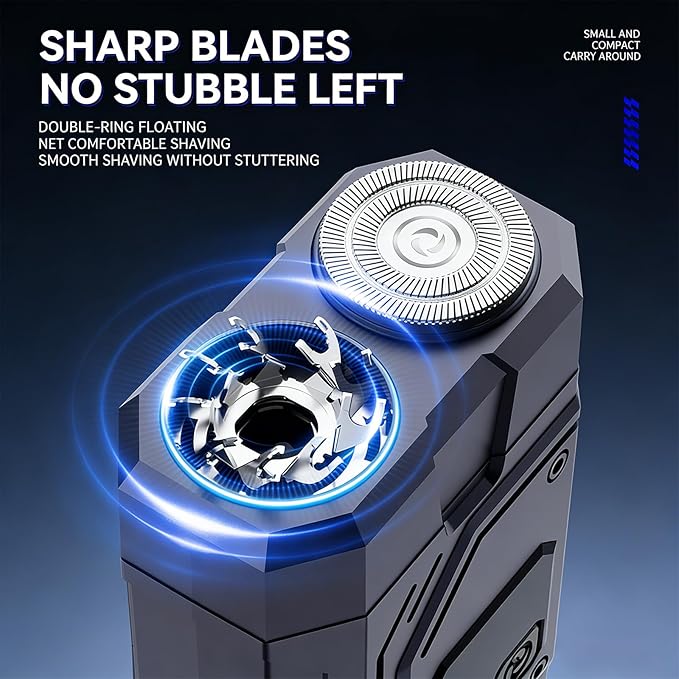 Function Electric and Nose Hair Trimmer Offering Gentle Efficient Hair Removal with Battery Display Grooming