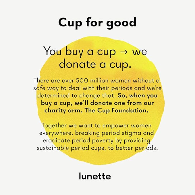 Lunette Menstrual Cup Reusable BPA Free Period Cup with 12-Hour Leak Free Comfort - Soft 100% Medical-Grade Silicone - Eco-Friendly Pad &amp Tampon Alternative – Vegan - Made in Finland - Size 1 Pink