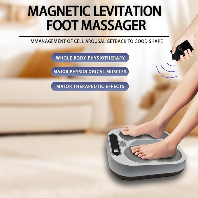 TerahertzP90 Releases sustained Soothing Energy from The Bottom of The Foot Perfect for Circulation Plantar Fasciitis and Pain Relief Full Body Massage