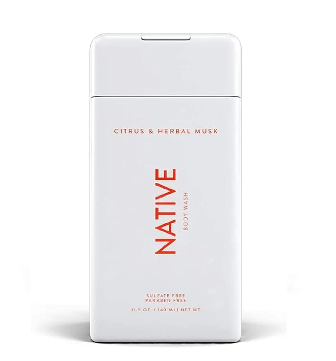 Native Body Wash - Citrus &amp Herbal Musk - 11.5 oz (340ml)