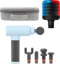 Sharper Image Powerboost 3.0 Deep Tissue Massage Gun Bundle with Hot &amp Cold Dual Temperature Attachment