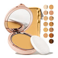 Toty by Sofia Vergara - Ilumina CC Creamy Compact SPF 50+ Mineral Broad Spectrum Sunscreen for Face - Tinted Blurring Balm SPF- Matte Light Coverage - Water &amp Sweat Resistant - All Skin Types - 2