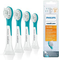Philips Sonicare Original Brush for Kids HX6034 / 33 Gentle Cleaning of Children's Teeth from 3 Years 4 Pieces