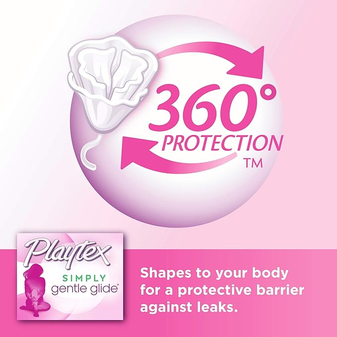 Playtex Simply Gentle Glide Tampons 36ct &amp Playtex Sport Tampons 36ct Bundle