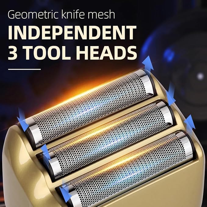 Men's Shaver Professional Shaver Electric Razor Portable Shaving Machine Mini Beard Trimmer Razor Reciprocating Shaver for Men