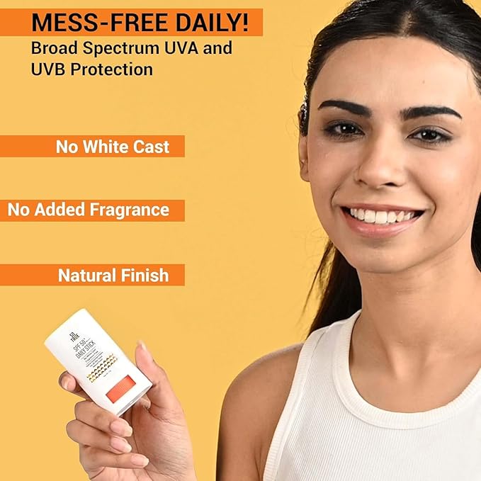Sotrue SPF 50+ Daily Sunscreen Stick 15g | Lightweight Water Resistant | No White Cast | Broad Spectrum PA++++ | Non Sticky With Dewy Finish | Mess Free Sun Protection | Suitable for Face &amp Body
