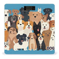 Men's Fashion Automatic Switch Digital Bathroom Weighing Scale Smart Scale Cute Puppy Dog