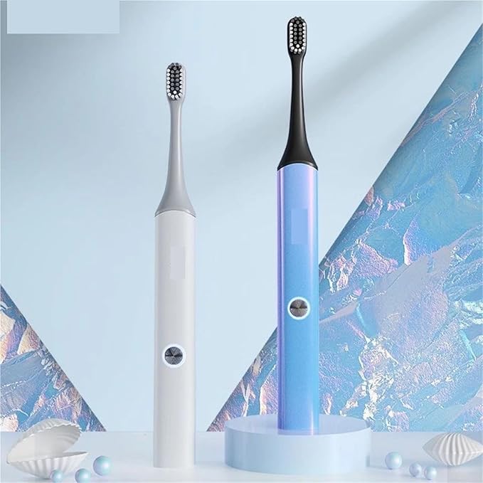 Compatible for ENCHEN Aurora t+ - Adult Replacement Toothbrush Head Accessory Nozzle(4PCS Gray)