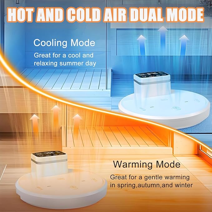 ddingsmafosee 2025 New Body Dryer - After Shower Hair Dryer for Full Body Care with Foot LED Control Panel Preheating 4 Speeds Conditioning Cold/Warm for Bathroom/Swimming Pool/Gym/Spa 220V