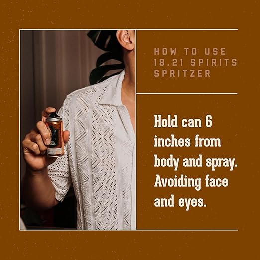18.21 Man Made Original 3-in-1 Body Wash and Spirit Spritzer 2-Set Bundle All Hair &amp Skin Types for Men Strengthens and Moisturizes in a Manly Aroma