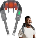CILI Cordless Massager for Pain Relief Deep Tissue Shiatsu Neck Back Massager for Pain Relief 3 Heating Areas &amp Adjustable Straps Gifts for Him/Her