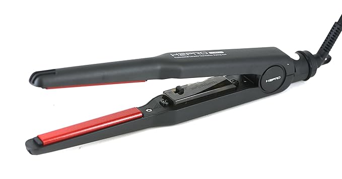 H2Pro Beauty Vivace Argan Oil Coated Plates Professional Ceramic Hair Iron Straightener Styling Iron 4/10 inch