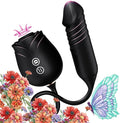 2026 Newly Portable Vibrating Massager -Clitioral Sucker Relaxes Muscles Viboators Toy 10 Modes Couples - for Body and Back Foot Silent Personal forSports Massage Adult Tools Relaxation M8956 (Black)